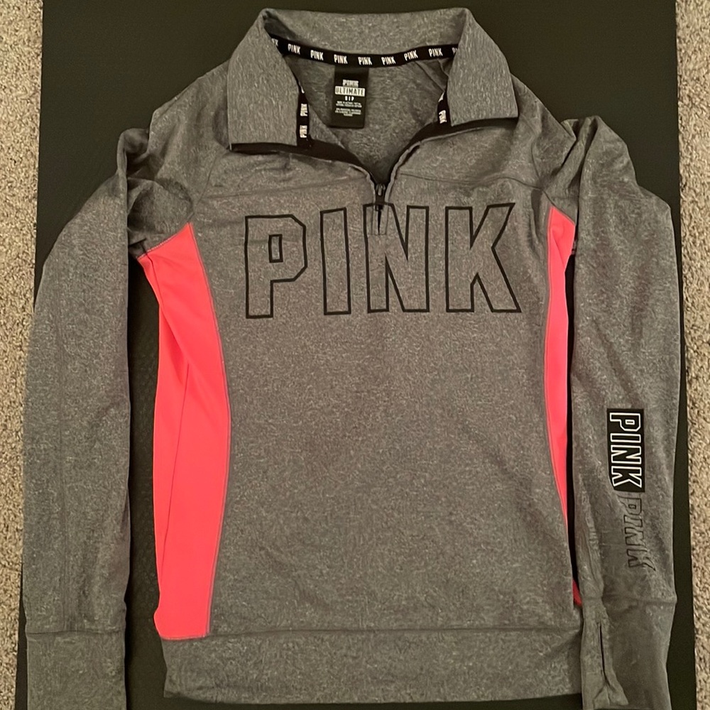 Pink and grey. Worn a couple of times.